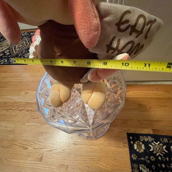 Precious Moments Tender Tails Turkey Plush Eat Ham 1999 - Picture 2 of 16